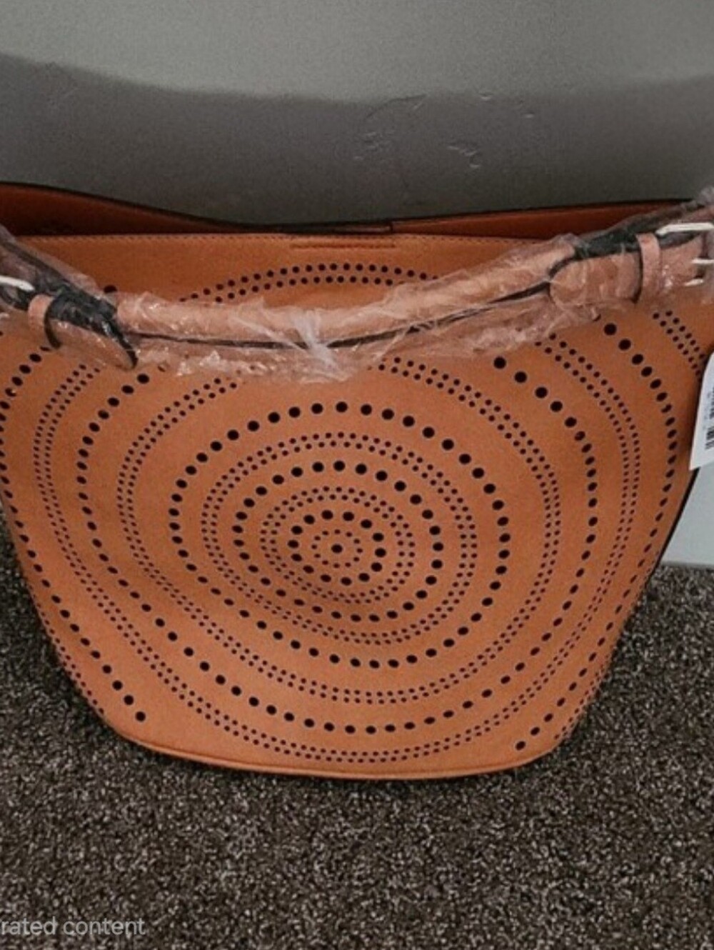 MG Collection Perforated Women’s New Shoulder Bag